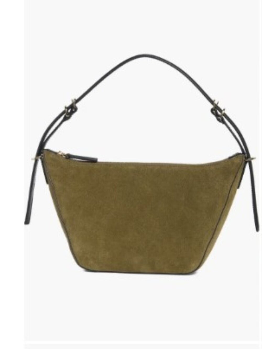 Madewell The Keeper Suede Shoulder Bag Aged NWT